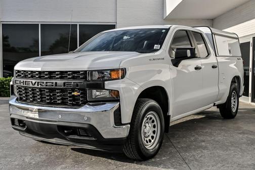 Summit White 2021 Chevrolet Silverado 1500 WT