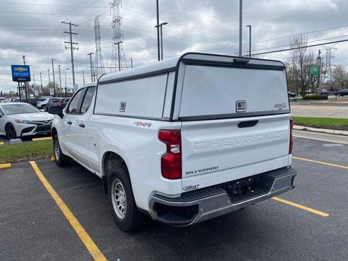 Summit White 2021 Chevrolet Silverado 1500 WT