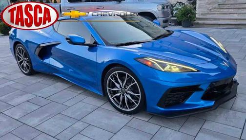 Riptide Blue Metallic 2025 Chevrolet Corvette Stingray w/2LT