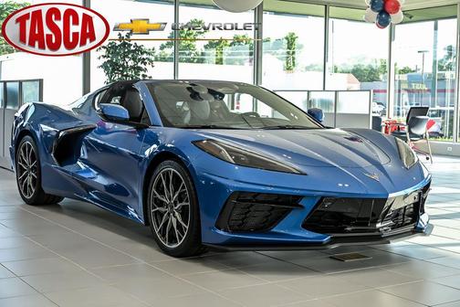 Riptide Blue Metallic 2025 Chevrolet Corvette Stingray w/2LT