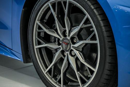 Riptide Blue Metallic 2025 Chevrolet Corvette Stingray w/2LT