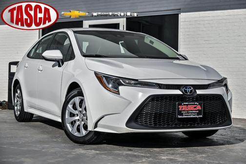 White 2022 Toyota Corolla LE