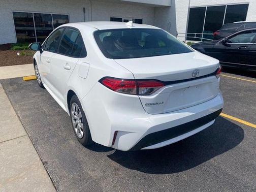 White 2022 Toyota Corolla LE