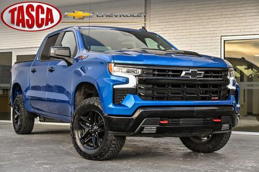 Glacier Blue Metallic 2024 Chevrolet Silverado 1500 LT Trail Boss