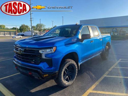 Glacier Blue Metallic 2024 Chevrolet Silverado 1500 LT Trail Boss