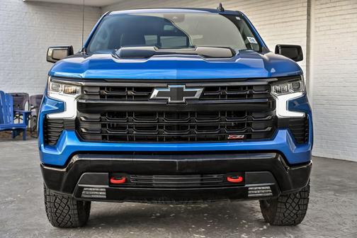 Glacier Blue Metallic 2024 Chevrolet Silverado 1500 LT Trail Boss
