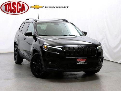 Diamond Black Crystal Pearlcoat 2019 Jeep Cherokee Altitude