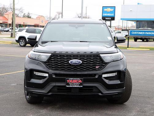 Agate Black Metallic 2022 Ford Explorer ST