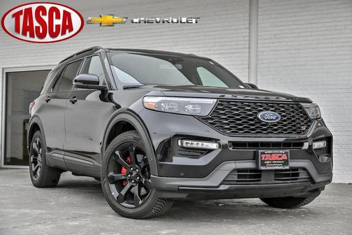 Agate Black Metallic 2022 Ford Explorer ST