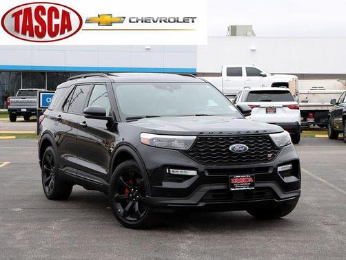 Agate Black Metallic 2022 Ford Explorer ST