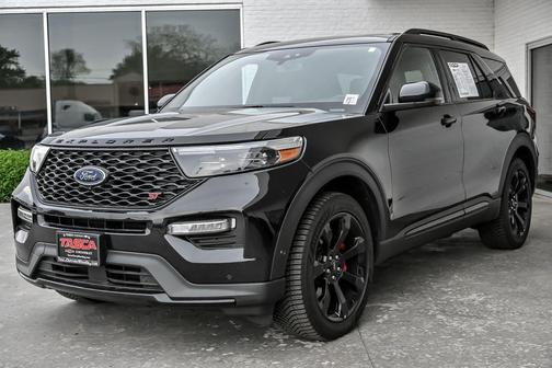 Agate Black Metallic 2022 Ford Explorer ST