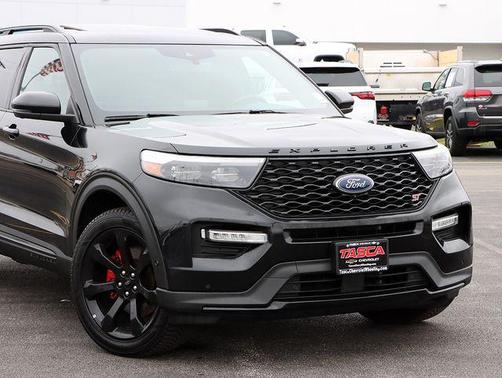 Agate Black Metallic 2022 Ford Explorer ST