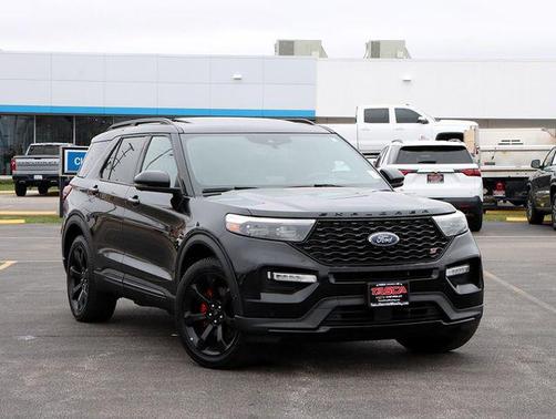 Agate Black Metallic 2022 Ford Explorer ST