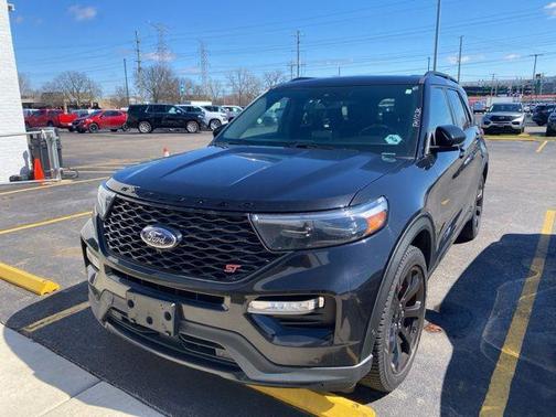 Agate Black Metallic 2022 Ford Explorer ST