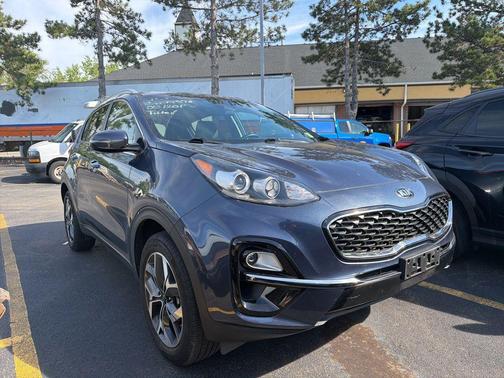 Pacific Blue 2020 Kia Sportage EX