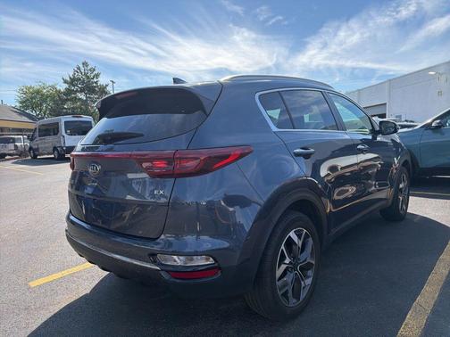 Pacific Blue 2020 Kia Sportage EX