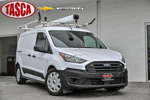Frozen White 2022 Ford Transit Connect XL Cargo Van