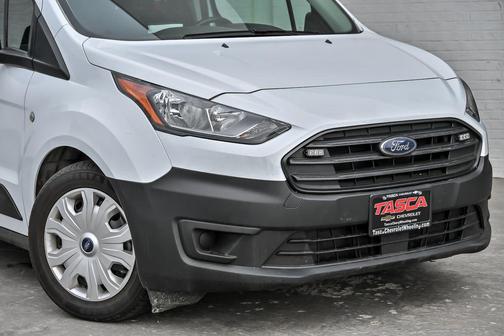 Frozen White 2022 Ford Transit Connect XL Cargo Van