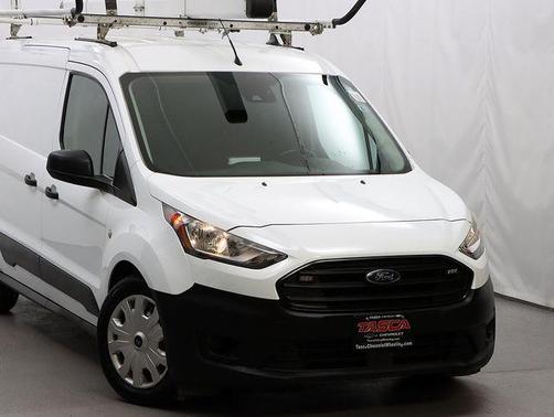 Frozen White 2022 Ford Transit Connect XL Cargo Van