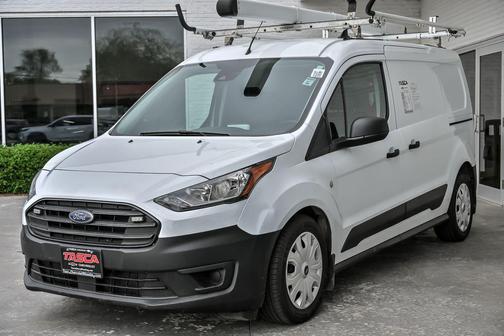 Frozen White 2022 Ford Transit Connect XL Cargo Van