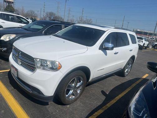 Bright White Clearcoat 2013 Dodge Durango Citadel