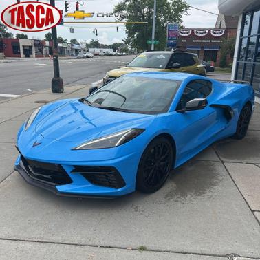 Blue 2023 Chevrolet Corvette Stingray w/3LT