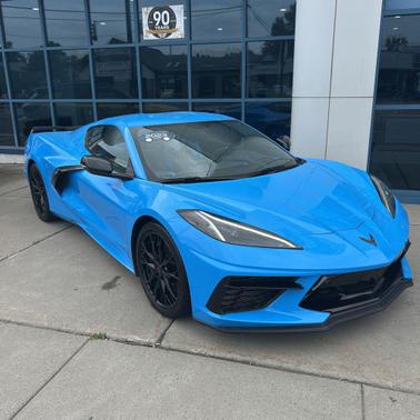 Blue 2023 Chevrolet Corvette Stingray w/3LT