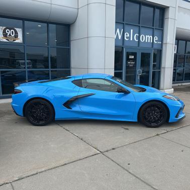Blue 2023 Chevrolet Corvette Stingray w/3LT