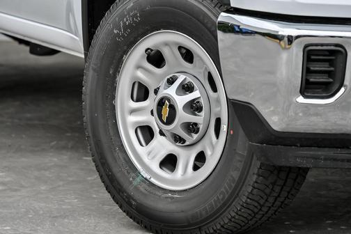 Summit White 2026 Chevrolet Silverado 2500 Regular Cab, Long Bed, WT, RWD