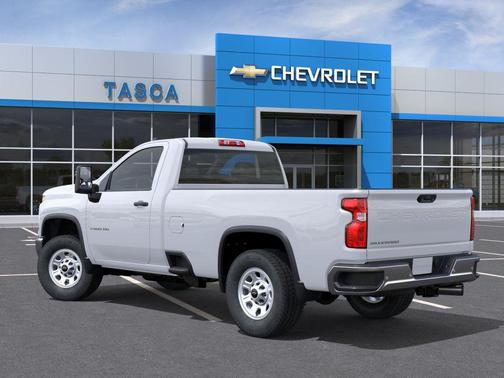 Summit White 2026 Chevrolet Silverado 2500 Regular Cab, Long Bed, WT, RWD
