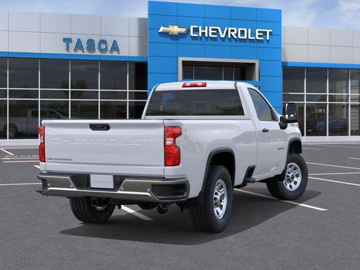 Summit White 2026 Chevrolet Silverado 2500 Regular Cab, Long Bed, WT, RWD