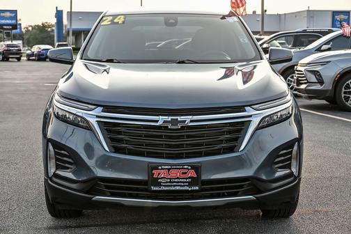 Lakeshore Blue Metallic 2024 Chevrolet Equinox 1LT