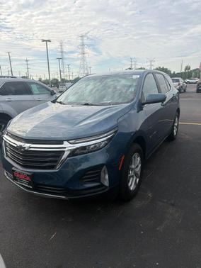 Lakeshore Blue Metallic 2024 Chevrolet Equinox 1LT