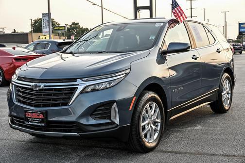Lakeshore Blue Metallic 2024 Chevrolet Equinox 1LT