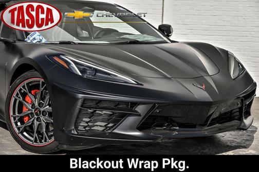 Black 2025 Chevrolet Corvette Stingray w/2LT