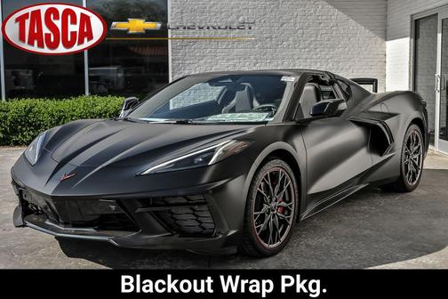Black 2025 Chevrolet Corvette Stingray w/2LT