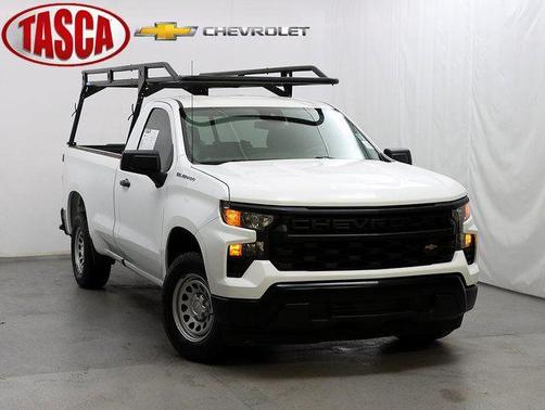 Summit White 2023 Chevrolet Silverado 1500 WT