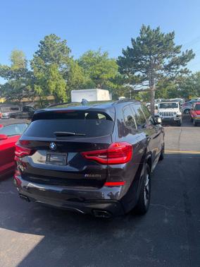 Carbon Black Metallic 2021 BMW X3 M40i