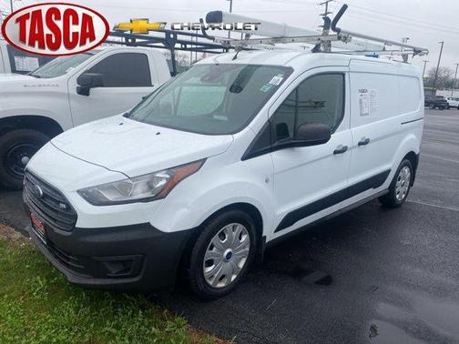 Frozen White 2021 Ford Transit Connect XL Cargo Van