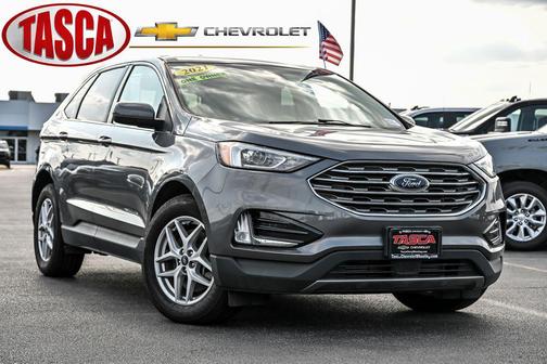 Carbonized Gray Metallic 2021 Ford Edge SEL