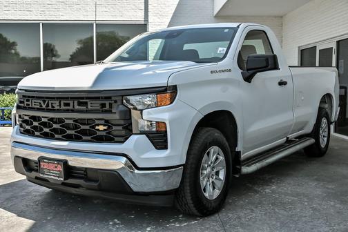 Summit White 2023 Chevrolet Silverado 1500 WT