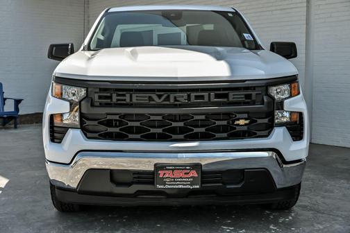 Summit White 2023 Chevrolet Silverado 1500 WT