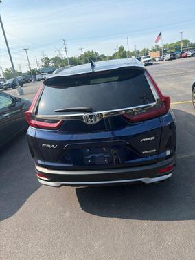 Aegean Blue Metallic 2020 Honda CR-V AWD Touring