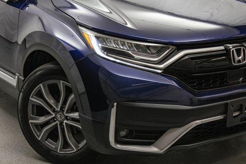 Aegean Blue Metallic 2020 Honda CR-V AWD Touring