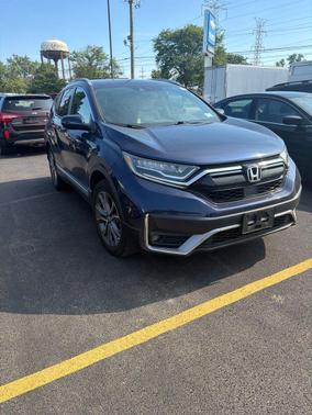 Aegean Blue Metallic 2020 Honda CR-V AWD Touring