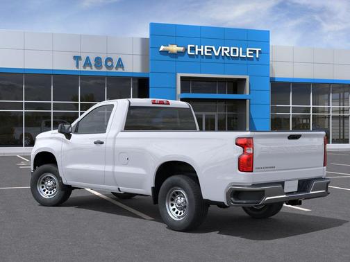 Summit White 2026 Chevrolet Silverado 1500 WT