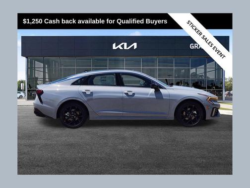 Wolf Gray 2026 Kia K5 GT-Line AWD