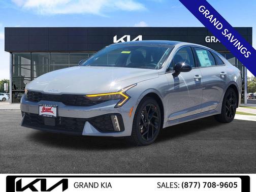 Wolf Gray 2026 Kia K5 GT-Line AWD