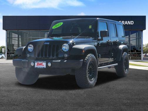 Black Clearcoat 2015 Jeep Wrangler Unlimited Sport
