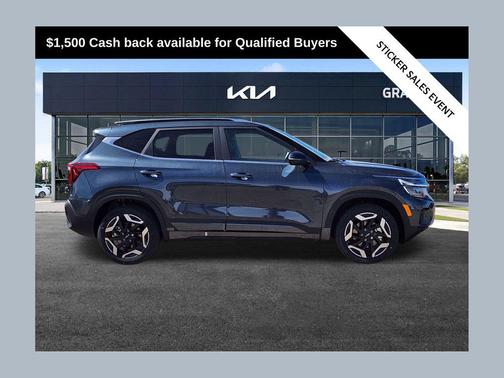 Gray 2026 Kia Seltos SX